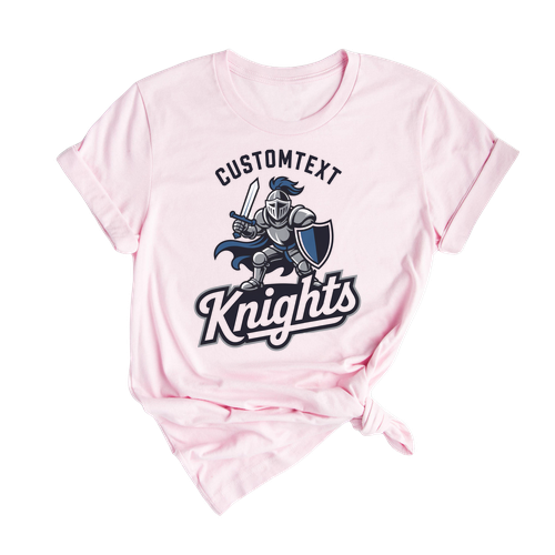 Knights Mascot Shirt – Retro High School Varsity Tee