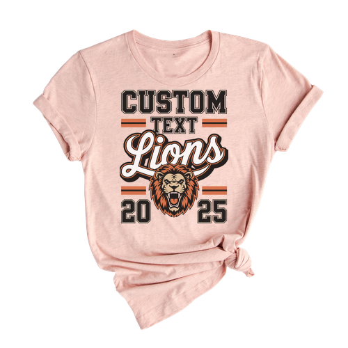 Lions Class Shirt – School Mascot Varsity Pride T-Shirt