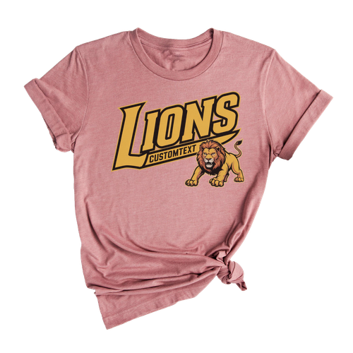 Lions Varsity Mascot Shirt – High School Team Spirit Pride T-Shirt