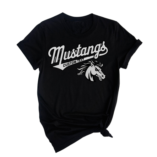 Mustangs School Mascot Tee – Retro Varsity Team Pride T-Shirt