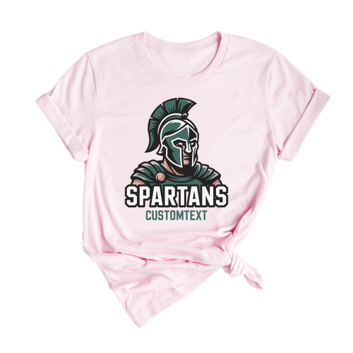Spartans Custom Mascot Tee – Vintage Athletic Team Spirit T-Shirt