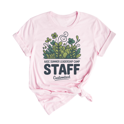 AASC Summer Leadership Camp Custom Nature Tee Teacher Staff Shirt