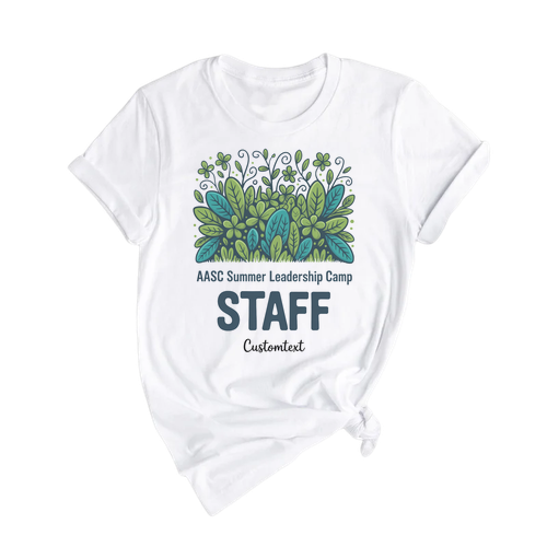 AASC Summer Leadership Camp Staff Shirt Retro Fun Teacher Staff Tee