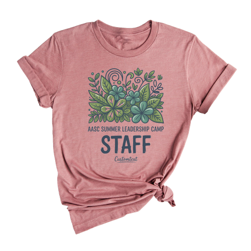 AASC Summer Leadership Camp Staff Shirt – Custom Fun Nature Teacher Tee
