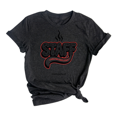 Carlton Oaks Staff Shirt – Custom Teacher Fun Retro Doodle Style Tee