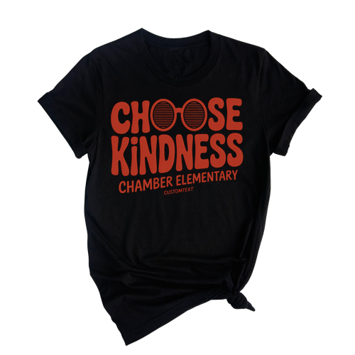 Choose Kindness Chamber Elementary Shirt Retro Fun Vibe Teacher Staff Tee