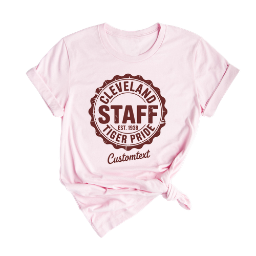 Cleveland Tiger Pride Staff Est 1938 Vintage Custom Text Unisex Photography Staff Shirt