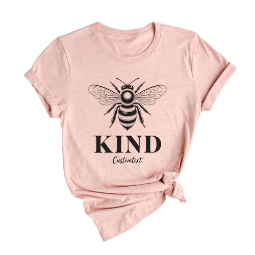 Kind Bee Custom Text Vintage Custom Photography Teacher Staff Shirt