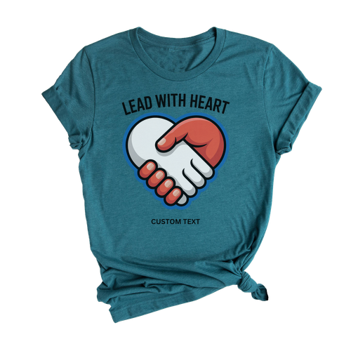 Lead With Heart Custom Photography Club Shirt – Vintage Cute Style