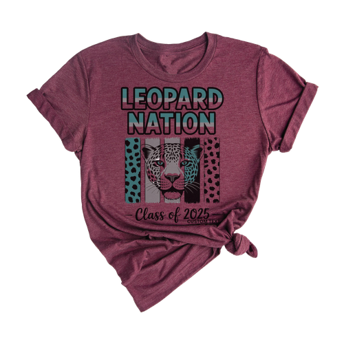 Leopard Nation Class Of 2025 Custom Shirt – Vintage Animal Photography Club Tee