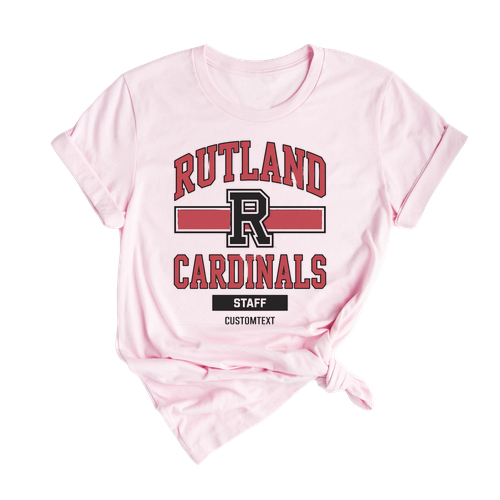 Rutland Cardinals Staff Shirt Custom Text Vintage Photography Club Tee