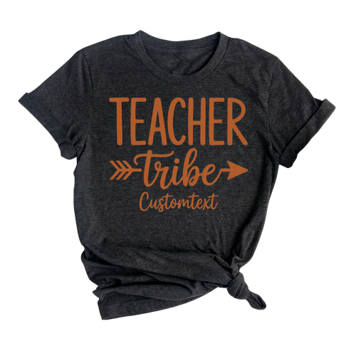 Teacher Tribe Arrow Vintage Custom Photography Teacher Staff Shirt