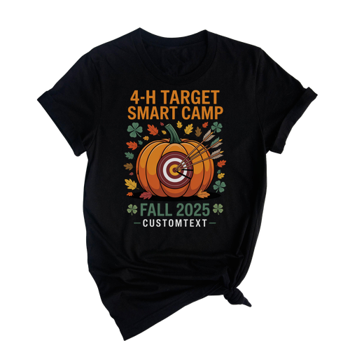 4-H Target Smart Camp Fall 2025 Trip Shirt - Custom Archery Adventure Style