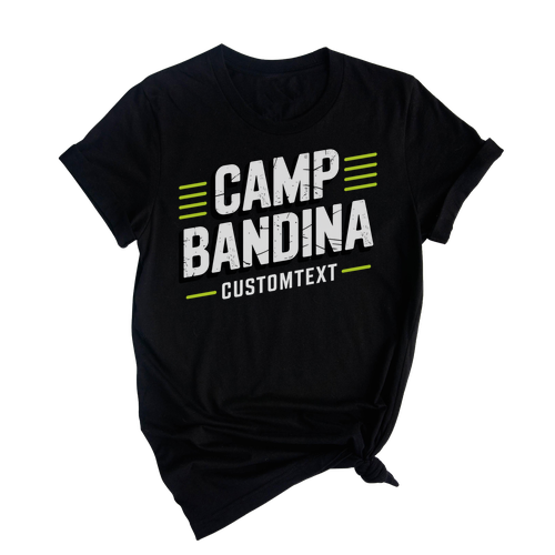Camp Bandina Custom Trip Shirt - Rustic Outdoor Camp Style