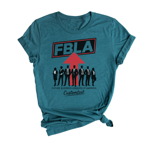 Business Club FBLA Shirt – Future Leaders Bold Upward Custom Style
