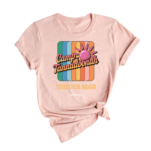 Camp Tannadoonah Together Again – Custom Trip Shirt Retro Sunset Vibe