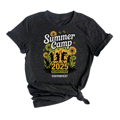 Columbus AF Base Summer Camp 2025 Custom Trip Shirt – Playful Outdoor Adventure Tee