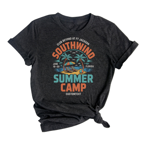 Custom Southwind Summer Camp Shirt 2025 - Ocean Breeze Trip Adventure Style