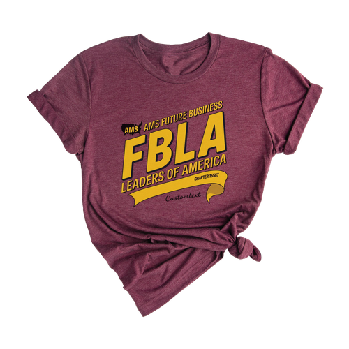 FBLA Leaders Shirt – Bold AMS Future Business Club Custom Retro Tee