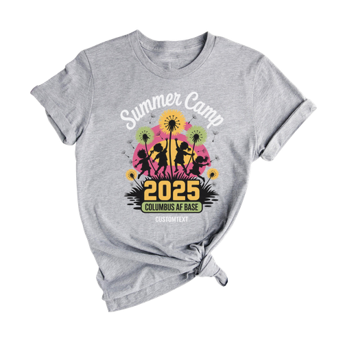 Summer Camp 2025 Columbus AF Base Trip Shirt – Custom Playful Outdoor Style
