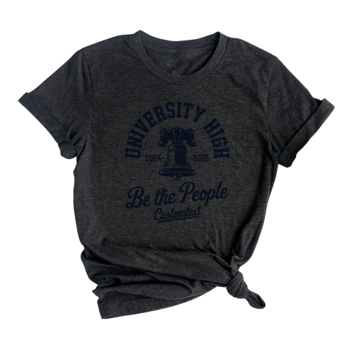 Be The People University High 2024-2025 Club Strip Shirt – Custom Patriotic Spirit Shirt