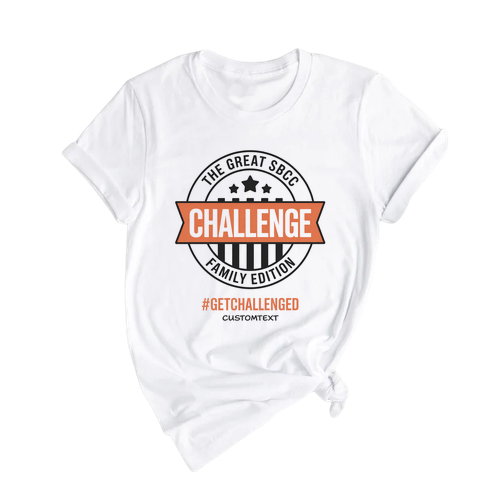 The Great SBCC Challenge Shirt – Family Edition Club Strip Shirt, Retro Team Spirit Style
