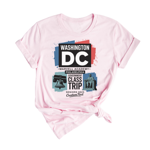 2025 Senior Field Trip Shirt – Washington DC & Philadelphia Government Tour Tee
