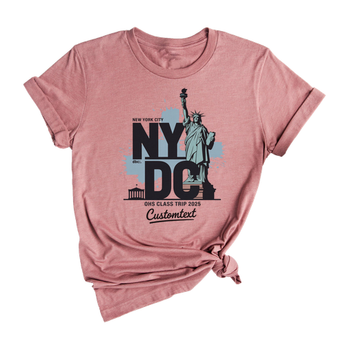 NYC DC OHS Class Trip 2025 Shirt Custom – New York Washington Fun Field Trip Tee