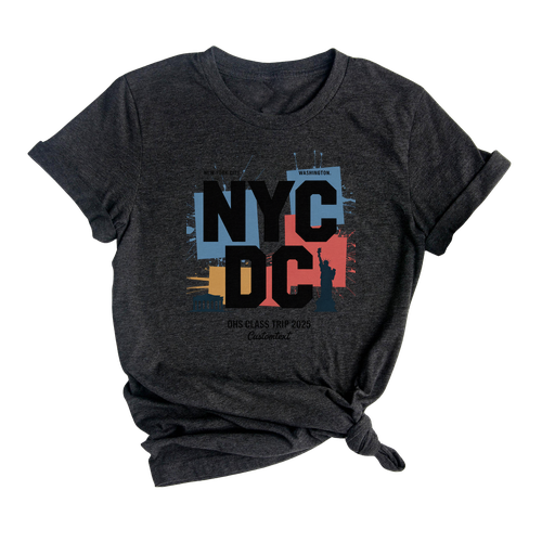 OHS Class Trip 2025 Shirt – NYC DC New York Washington Fun Field Travel Tee