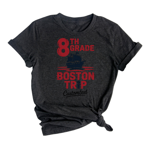 Vintage Mayflower Boston Trip Shirt – 8th Grade Field Trip Custom Tee