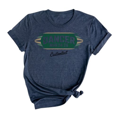 Dancer MHS 24-25 Shirt – Vintage Varsity Style Custom Dance Club Tee