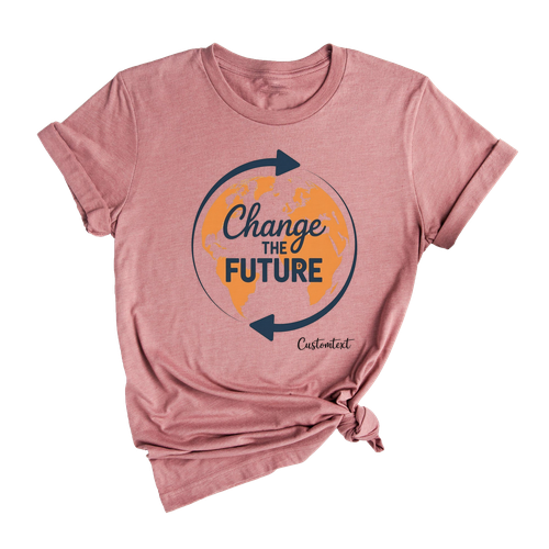 Change The Future Shirt – Vintage Custom Environmental Club Style Tee