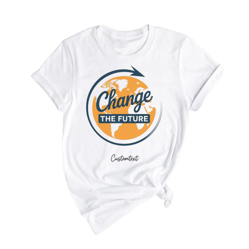 Change The Future Vintage Custom Environmental Club Shirt