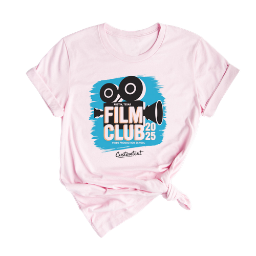 Austin Texas Film Club 2025 Shirt – Custom Retro Video Production Tee