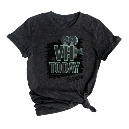 VH Today News 245 Shirt – Custom Retro Camera Tee for Broadcast Crew T-shirt