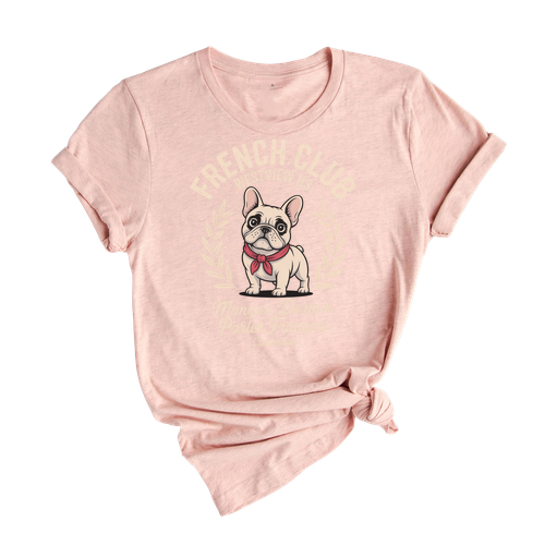 French Bulldog Club Shirt – Westview HS Custom French Club Cute Student Tee