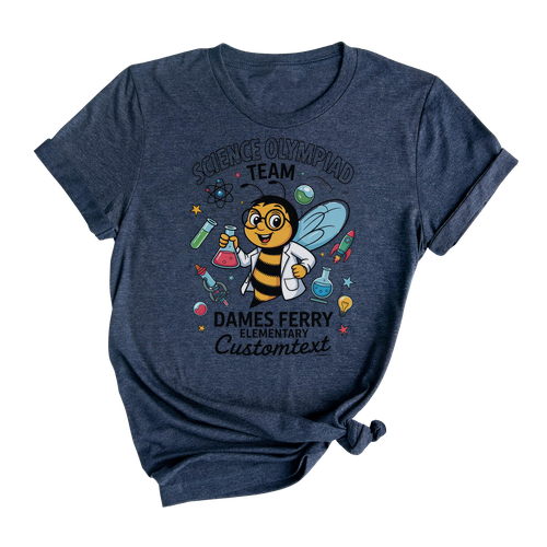 Dames Ferry Elementary Science Olympiad Shirt – Custom Club Tee Miscellaneous Cute Animal Style