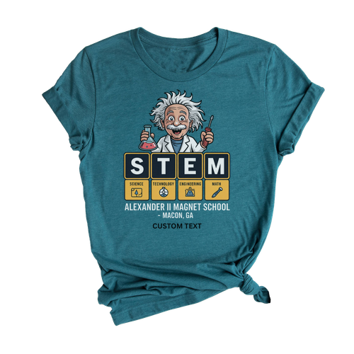 STEM Shirt Alexander II Magnet School – Custom Club Tee Miscellaneous Fun Science Style