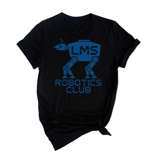 Custom Robotics Club Tee – LMS Futuristic Tech Team Shirt