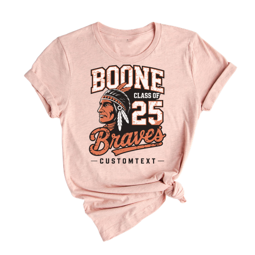 Braves Mascot Class Shirt – Retro Native American Graduation Tee 2025