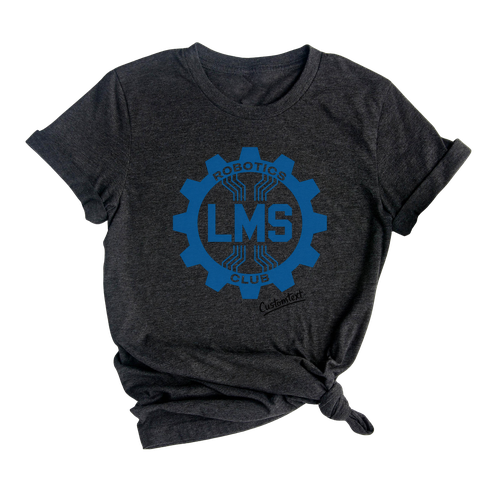 LMS Robotics Club Shirt – Classic Gear Logo Custom STEM Tee