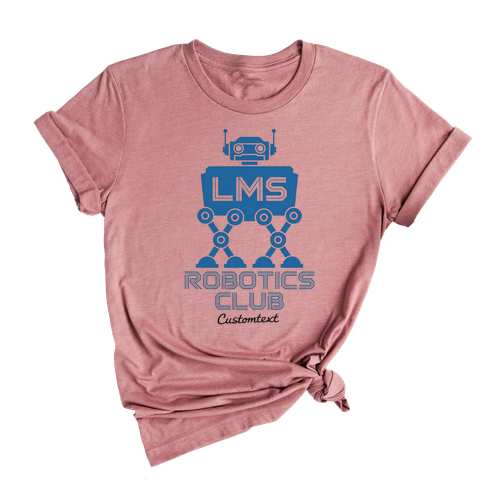 LMS Robotics Club Shirt – Futuristic Tech Custom Team Tee