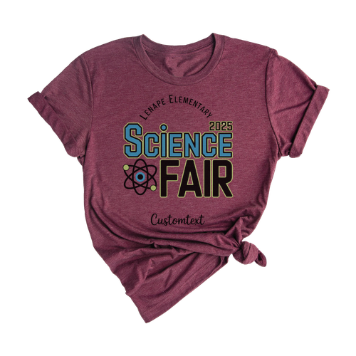 Retro Science Fair Shirt – 2025 Custom Science Club School Pride Tee