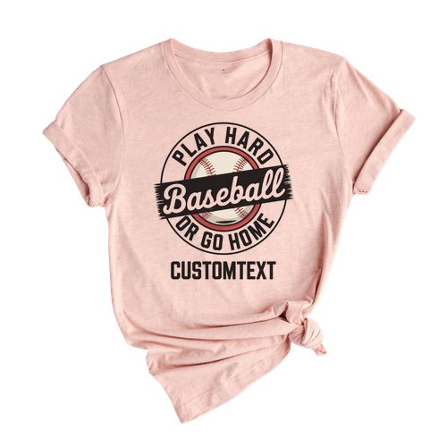 Baseball Grunge T-shirt – Play Hard Urban Sport Style