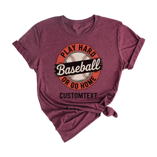 Club Sport Team Baseball Tee – Grunge Urban Style for Hardcore Players
