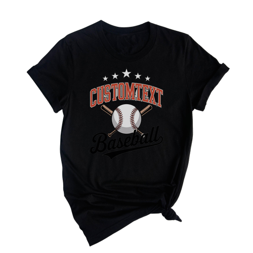 Custom Baseball Varsity Sport Team T-Shirt