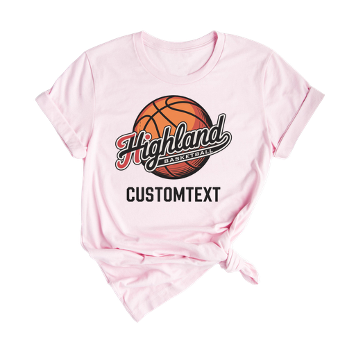 Basketball Headgear Logo T-shirt – Varsity Custom Design