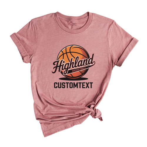 Custom Headgear Basketball Club Sport Team T-shirt – Bold Varsity Design Tee