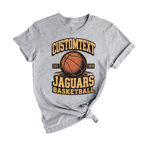 Est. 1976 Jaguars Club Sport Team T-shirt – Custom Basketball Vintage Design