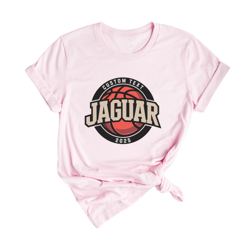 Jaguar Basketball Club Sport Team T-shirt – Custom 2025 Varsity Circle Design